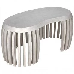 Noir Furniture Noir Irulan Desk, White Wash