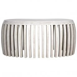 Noir Furniture Noir Irulan Desk, White Wash