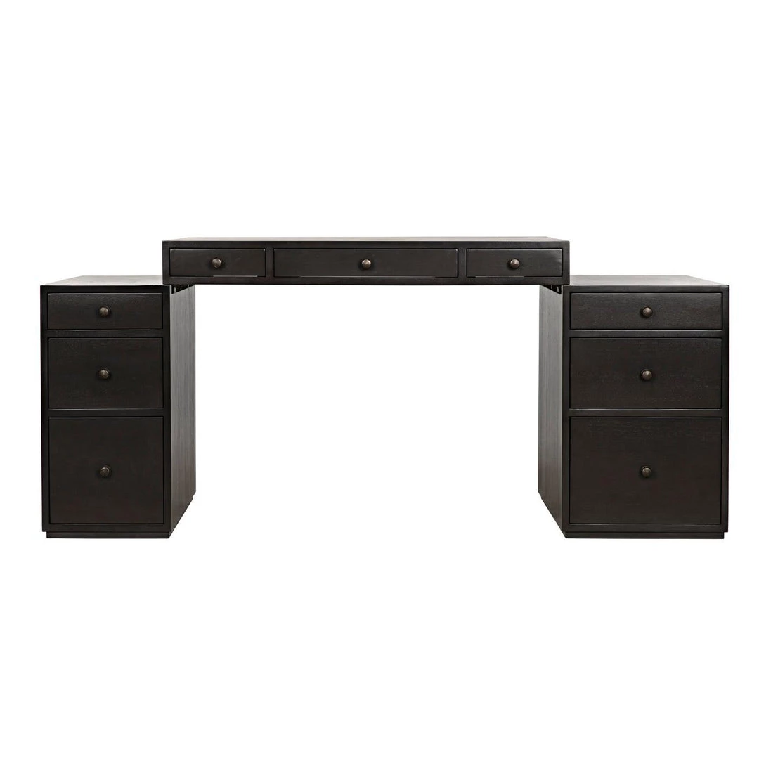 Noir Furniture Noir Bauhaus Desk, Pale