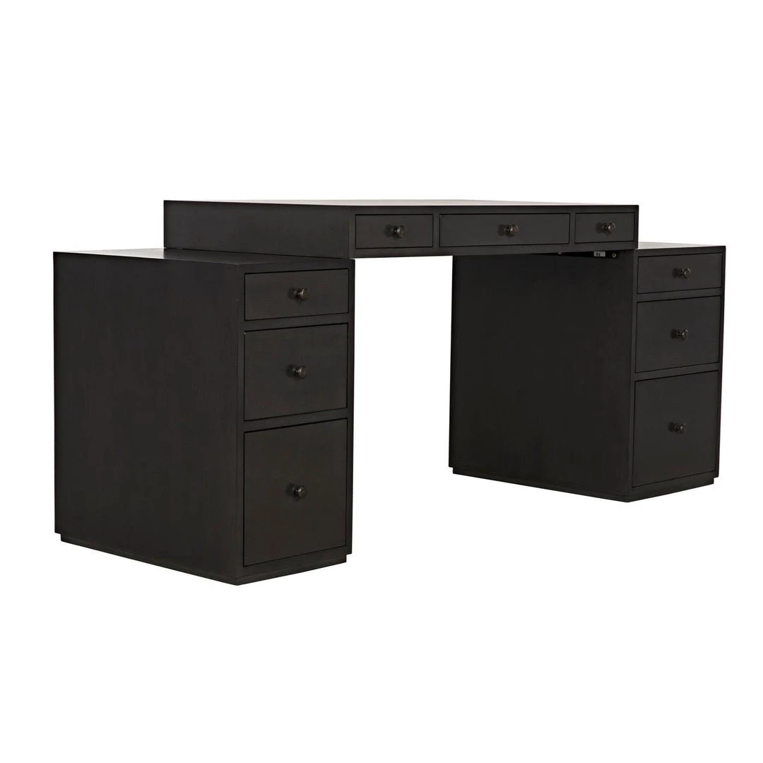Noir Furniture Noir Bauhaus Desk, Pale