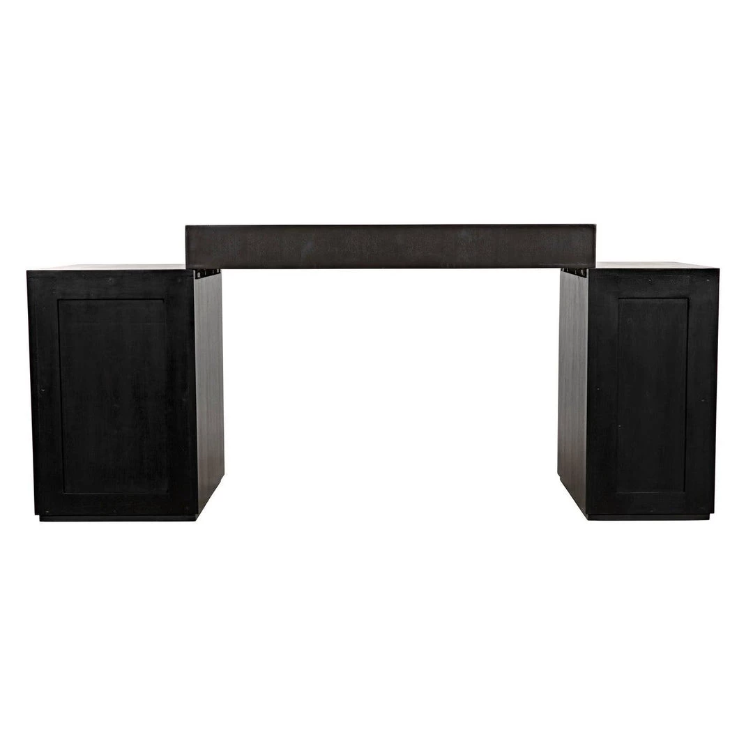 Noir Furniture Noir Bauhaus Desk, Pale