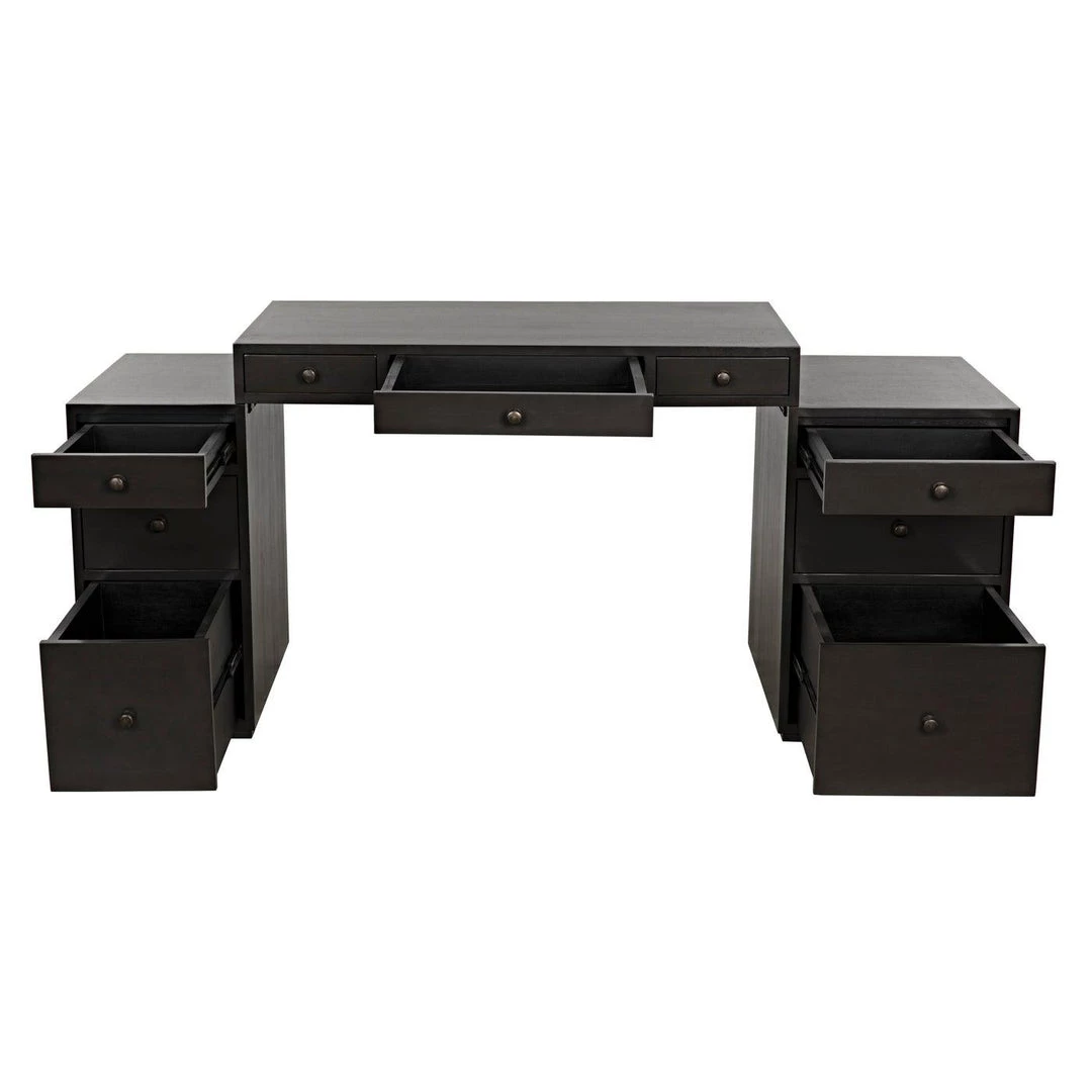 Noir Furniture Noir Bauhaus Desk, Pale