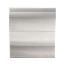 Noir Furniture Noir Manhattan Desk, Solid White