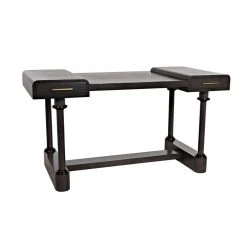 Noir Furniture Noir Locarno Desk, Pale
