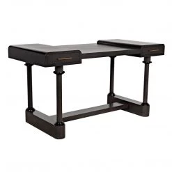 Noir Furniture Noir Locarno Desk, Pale