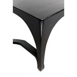 Noir Furniture Noir Lola Desk, Hand Rubbed Black