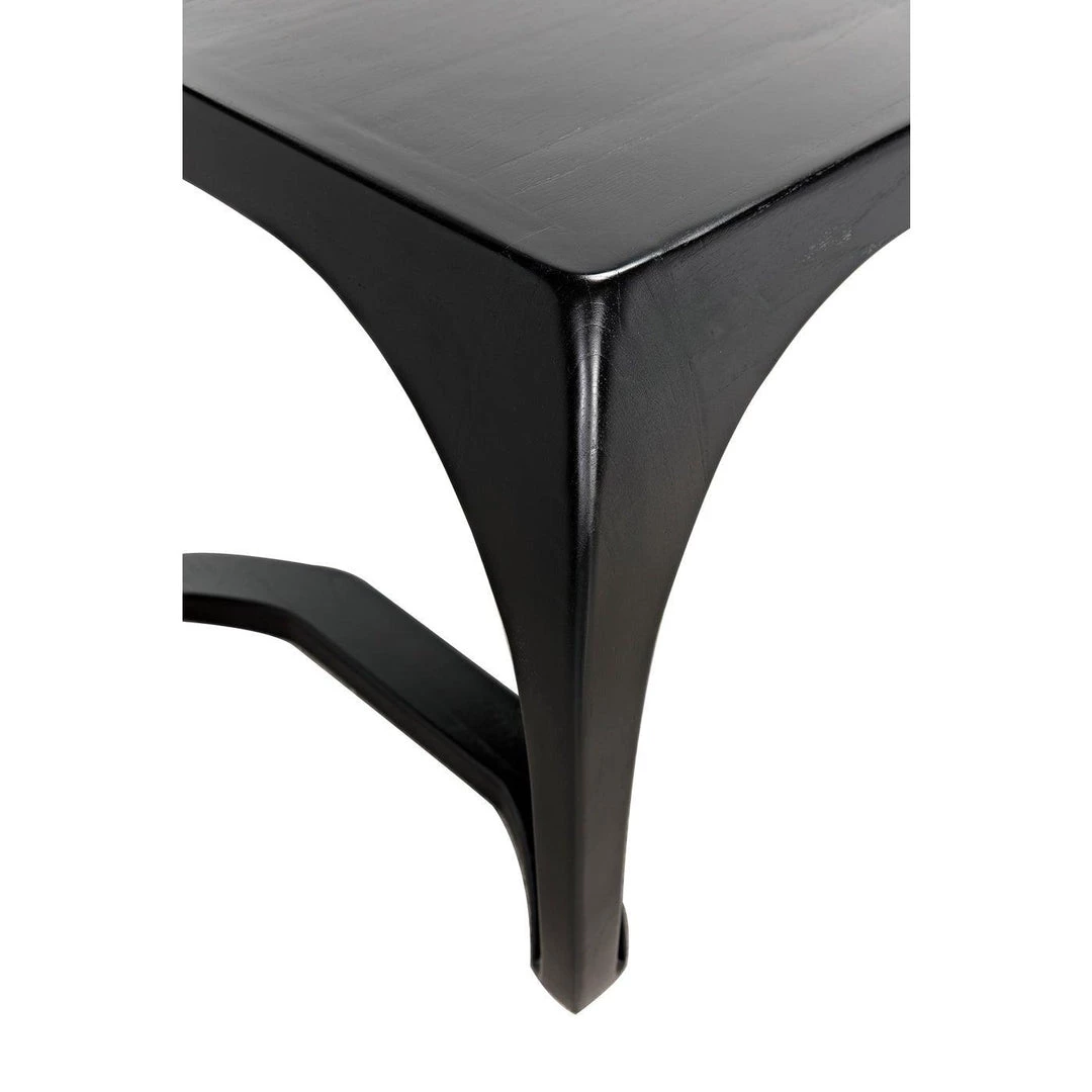 Noir Furniture Noir Lola Desk, Hand Rubbed Black