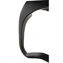 Noir Furniture Noir Lola Desk, Hand Rubbed Black