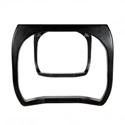 Noir Furniture Noir Lola Desk, Hand Rubbed Black