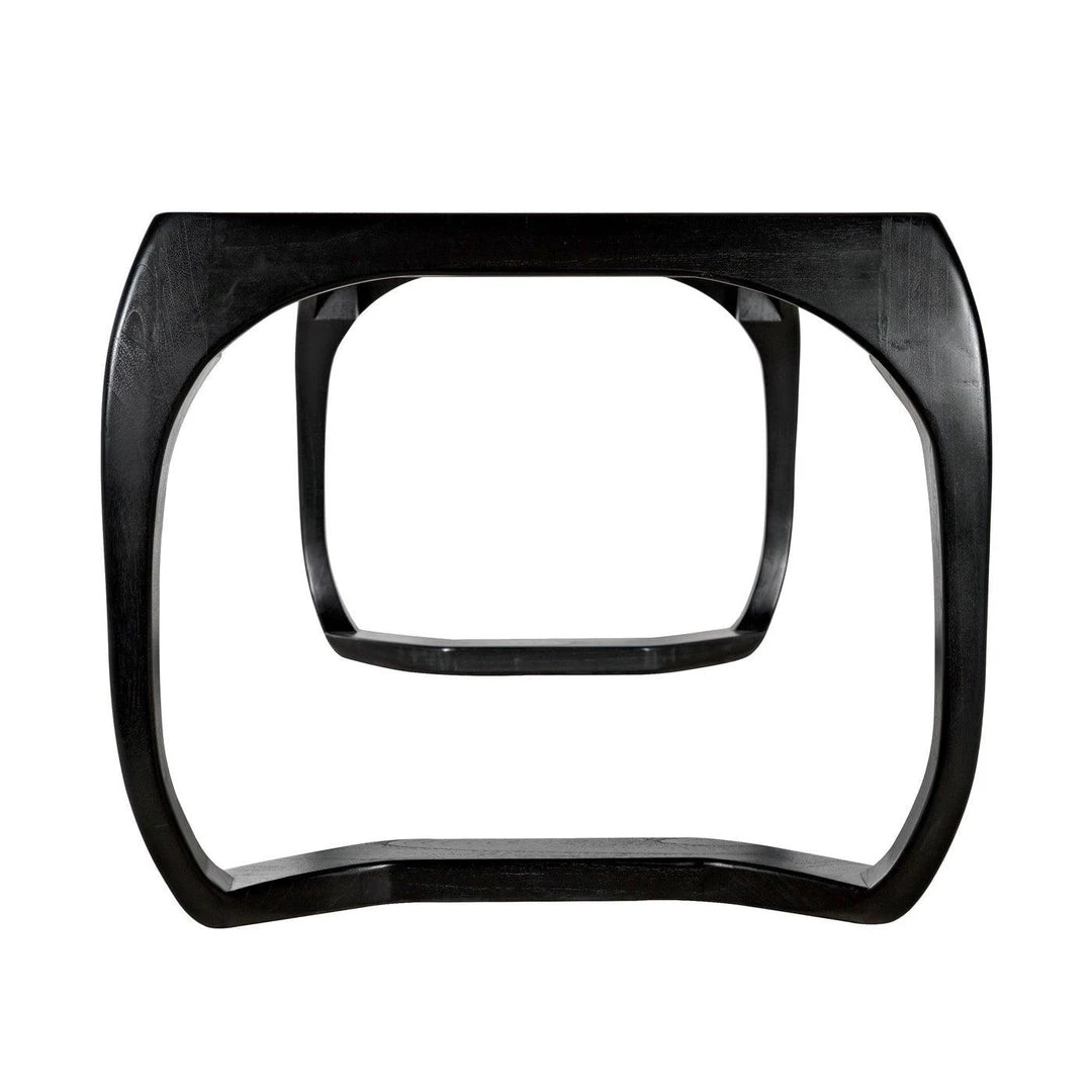 Noir Furniture Noir Lola Desk, Hand Rubbed Black