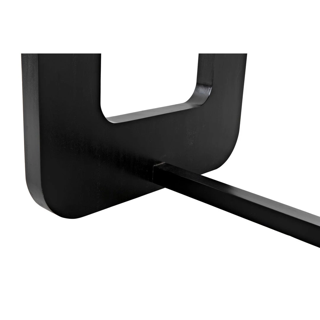 Noir Furniture Noir Anubis Desk, Hand Rubbed Black