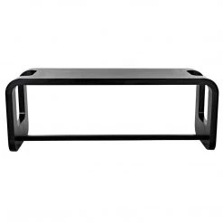 Noir Furniture Noir Anubis Desk, Hand Rubbed Black