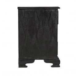 Noir Furniture Noir Sofie Dresser, Hand Rubbed Black