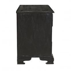 Noir Furniture Noir Sofie Dresser, Hand Rubbed Black