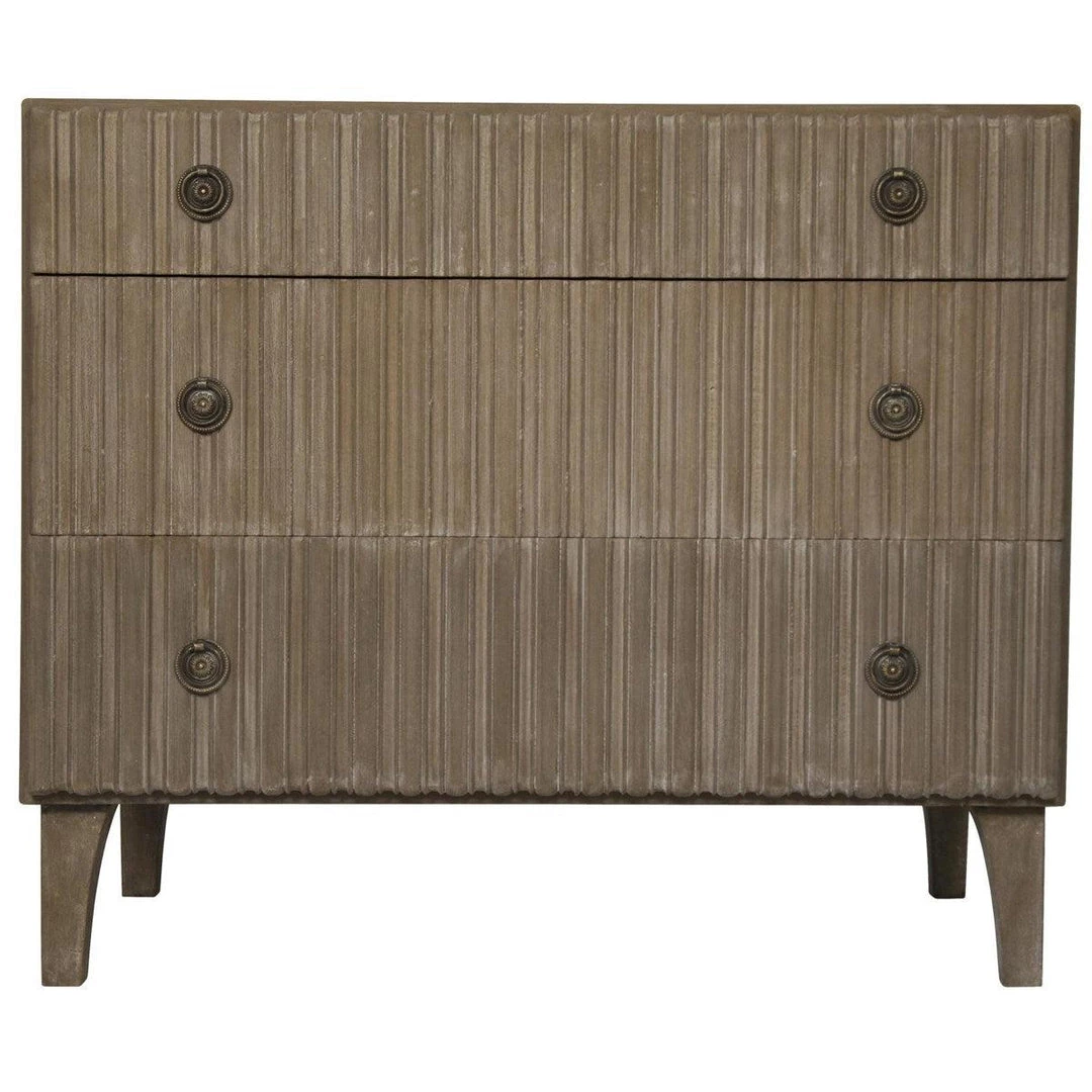 Dressers Noir Furniture Daryl Dresser, Weathered