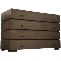 Dressers Noir Furniture Hofman Dresser, Pale