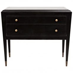 Noir Furniture Grant Dresser, Charcoal Finish Dressers