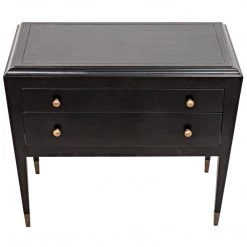 Noir Furniture Grant Dresser, Charcoal Finish Dressers