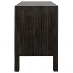 Dressers Noir Furniture Conrad 6 Drawer Dresser, Pale