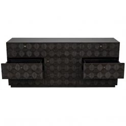 Noir Furniture Leon Dresser, Pale Dressers