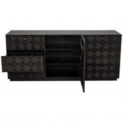 Noir Furniture Leon Dresser, Pale Dressers