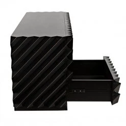 Noir Furniture Sofas Noir Hikaru Dresser, Hand Rubbed Black