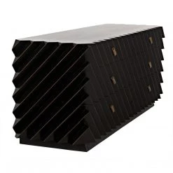 Noir Furniture Sofas Noir Hikaru Dresser, Hand Rubbed Black