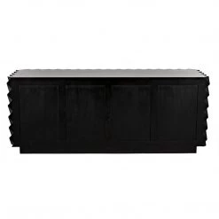 Noir Furniture Sofas Noir Hikaru Dresser, Hand Rubbed Black