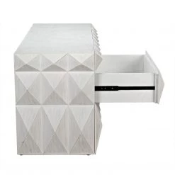 Noir Furniture Sofas Noir Allegra Dresser, White Wash