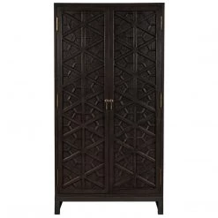 Noir Furniture Noir Small Maharadscha Hutch, Pale Cabinets