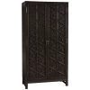 Noir Furniture Noir Small Maharadscha Hutch, Pale Cabinets