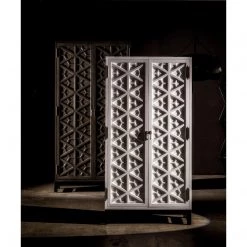 Noir Furniture Maharadshcha Hutch, Pale