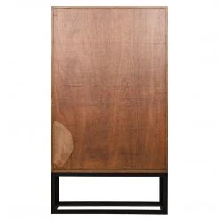 Noir Furniture Sofas Noir Muna Hutch, Dark Walnut