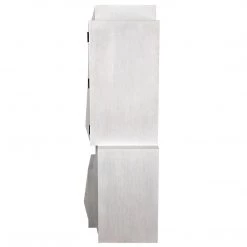 Noir Furniture Noir Dakota Cabinet, White Wash Cabinets