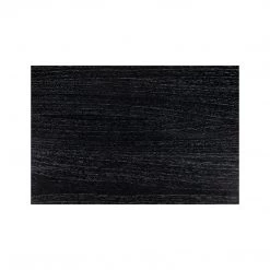 Noir Furniture Noir Saddle Counter Stool, Hand Rubbed Black