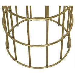 Bar & Counter Stools Noir Furniture Ryley Counter Stool, Metal With Brass Finish