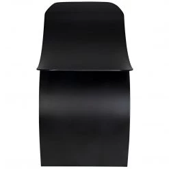 Noir Furniture Noir Papillon Stool, Black Steel