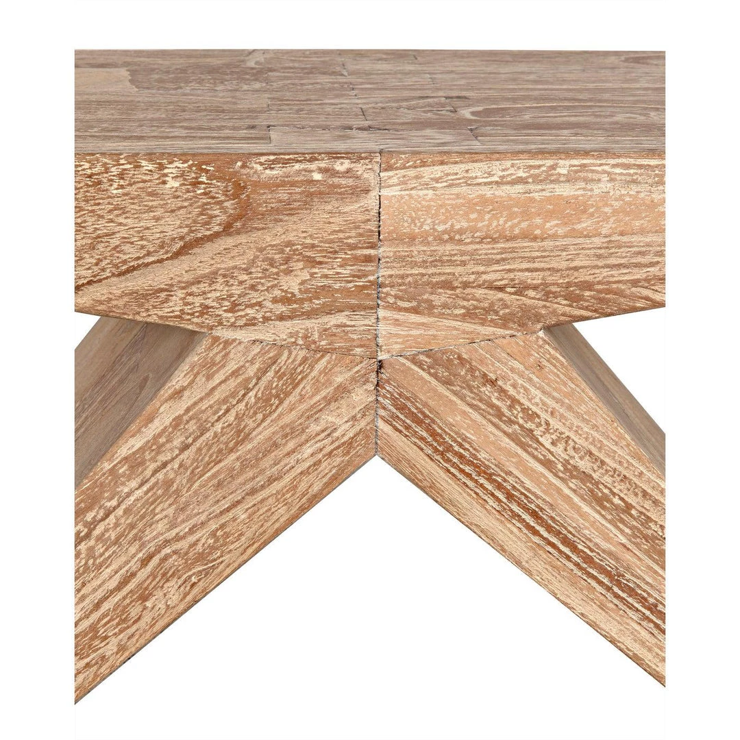 Noir Furniture Noir Anais Stool, Distressed Mindi