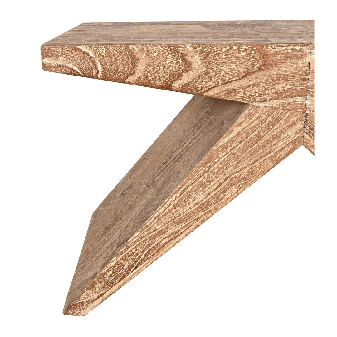 Noir Furniture Noir Anais Stool, Distressed Mindi