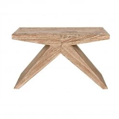 Noir Furniture Noir Anais Stool, Distressed Mindi