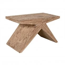 Noir Furniture Noir Anais Stool, Distressed Mindi