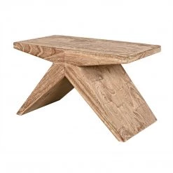 Noir Furniture Noir Anais Stool, Distressed Mindi