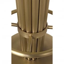 Noir Furniture Noir Sedes Counter Stool, Steel With Brass Finish