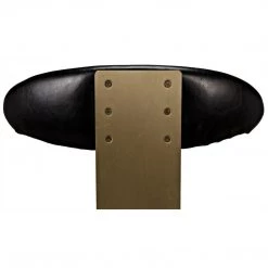 Noir Furniture Noir Sedes Counter Stool, Steel With Brass Finish