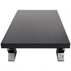 Noir Furniture Suzu Coffee Table, Hand Rubbed Black