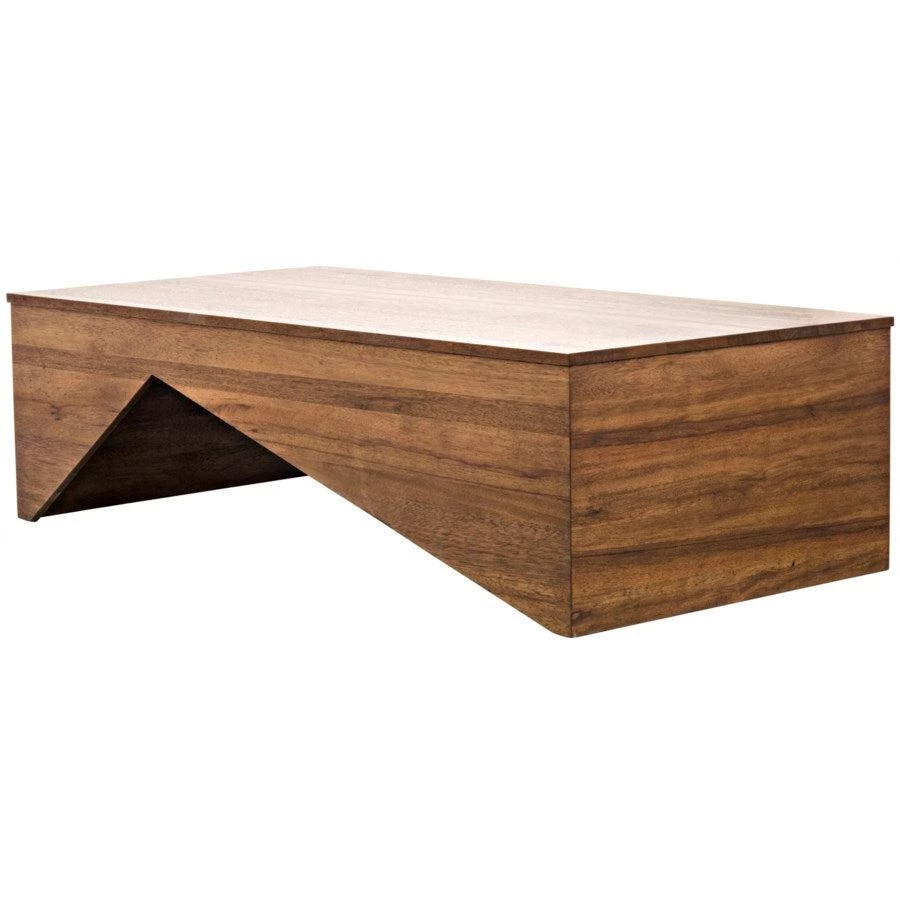 Noir Furniture Daiki Coffee Table, Dark Walnut Coffee Tables