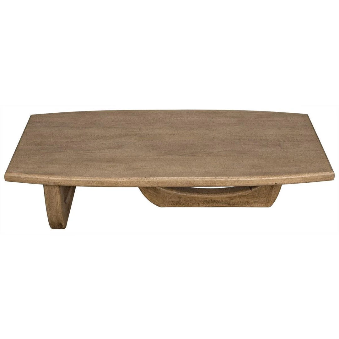 Coffee Tables Noir Furniture Douglas Coffee Table, Bleached Walnut
