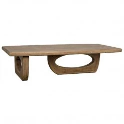 Coffee Tables Noir Furniture Douglas Coffee Table, Bleached Walnut