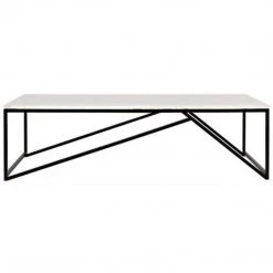 Noir Furniture Molimo Coffee Table With Black Metal Coffee Tables