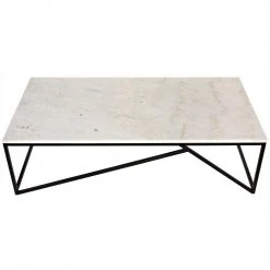 Noir Furniture Molimo Coffee Table With Black Metal Coffee Tables